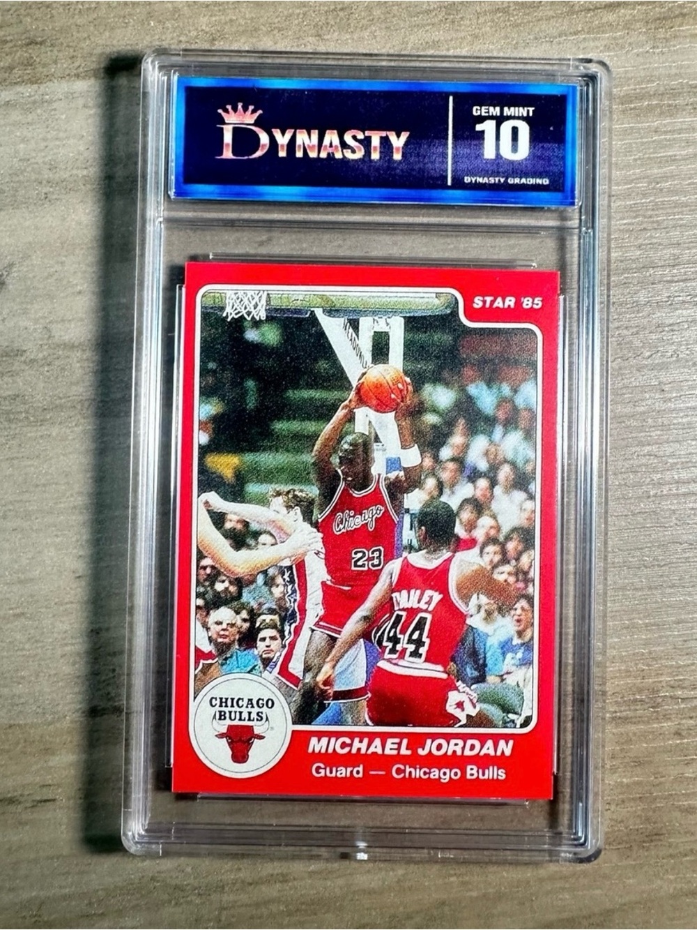 Michael Jordan 1985 Star #101 Gem Mint 10 Novelty Basketball Card. Chicago Bulls